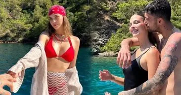 İbrahim Tatlıses'in gelini dergiden fırlamış gibi! İdo Tatlıses'in eşi Yasemin Şefkatli bikinili pozları ile parmak ısırttı!
