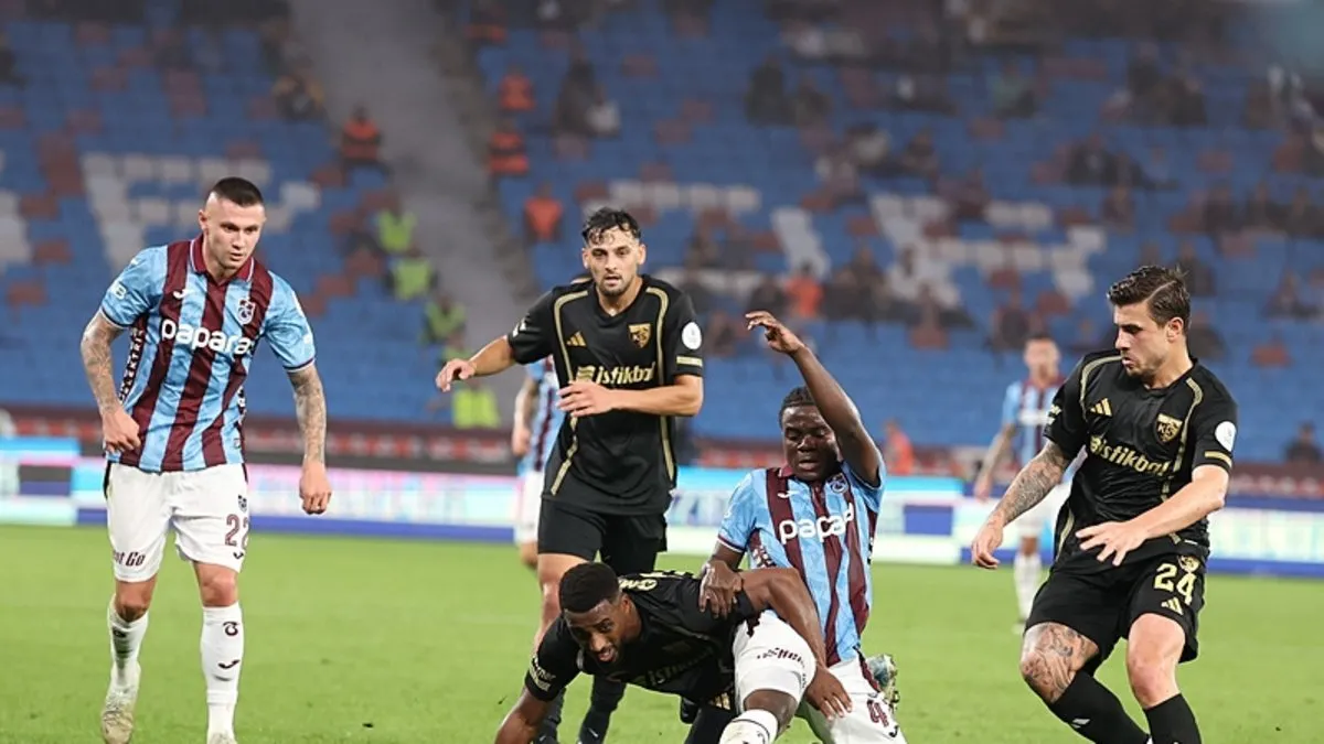 Trabzonspor, Kayserispor'u 4 golle geçti!