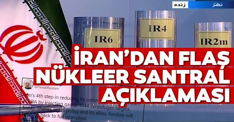 İran Cumhurbaşkanı Ruhani’den flaş nükleer tesis açıklaması