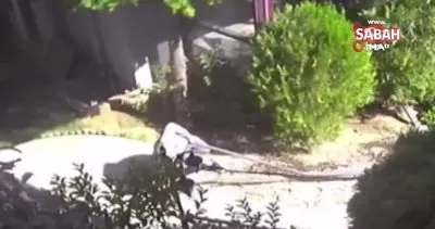 Tarabya’da feci ölüm! Villanın çatısından düşüp demire böyle saplandı | Video