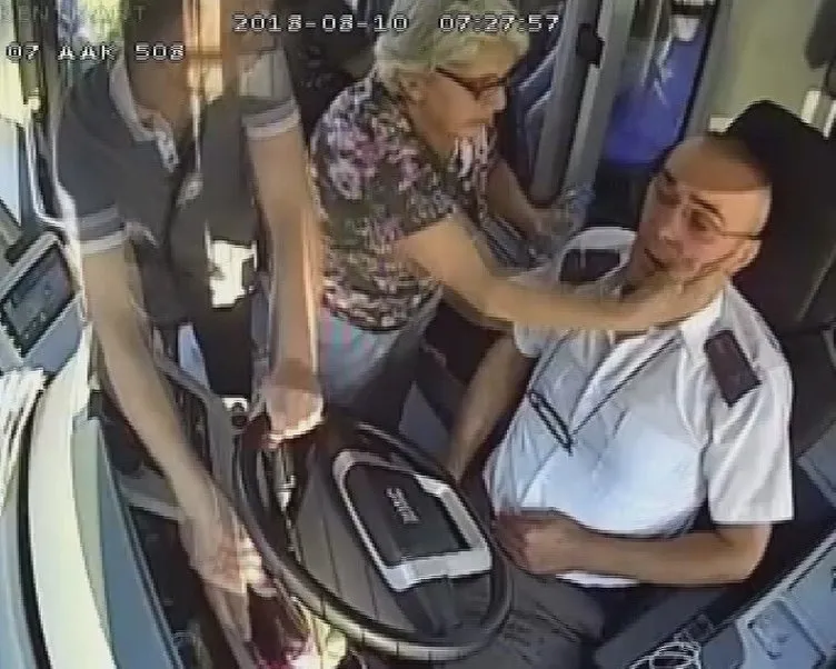 Seyir halinde kalp krizi geçiren otobüs şoförü: Benden bu kadar