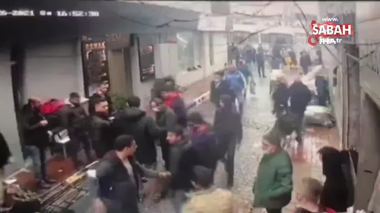 Hırsıza esnaf dayağı kamerada | Video