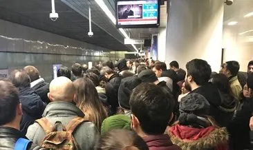 Son dakika: İstanbul’da metro seferlerinde aksama