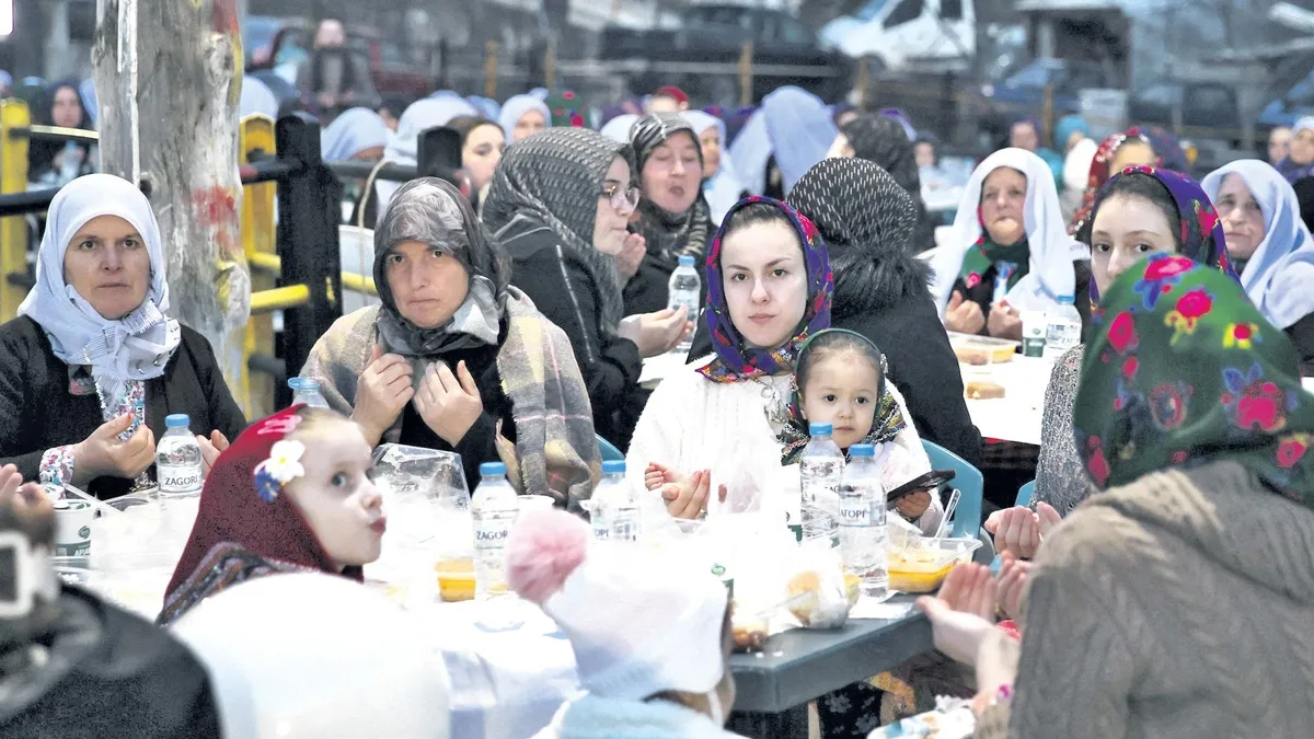 Ata topraklarında iftar sevinci