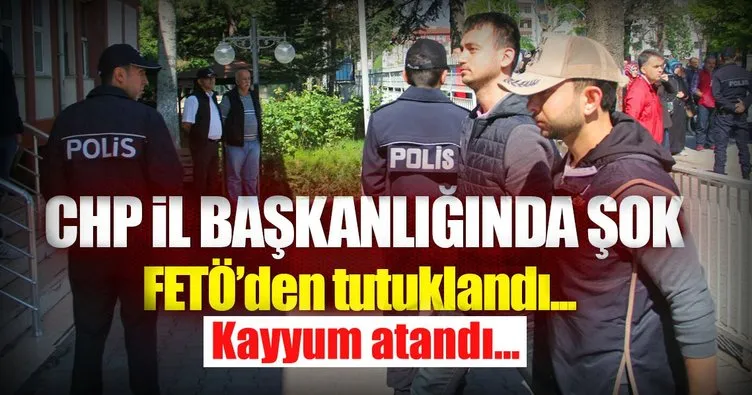 CHP Bolu İl Başkan Yardımcısı FETÖ’den tutuklandı