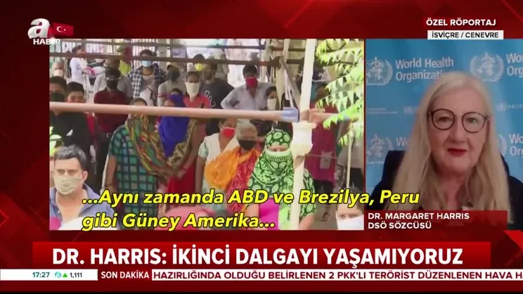 DSÖ Sözcüsü Harris, A Haber'de | Video