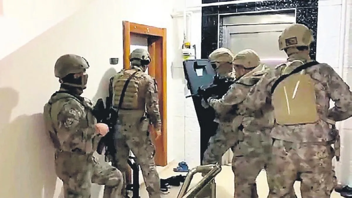 Terör operasyonunda 178 şüpheli tutuklandı Terör operasyonunda 178 şüpheli tutuklandı