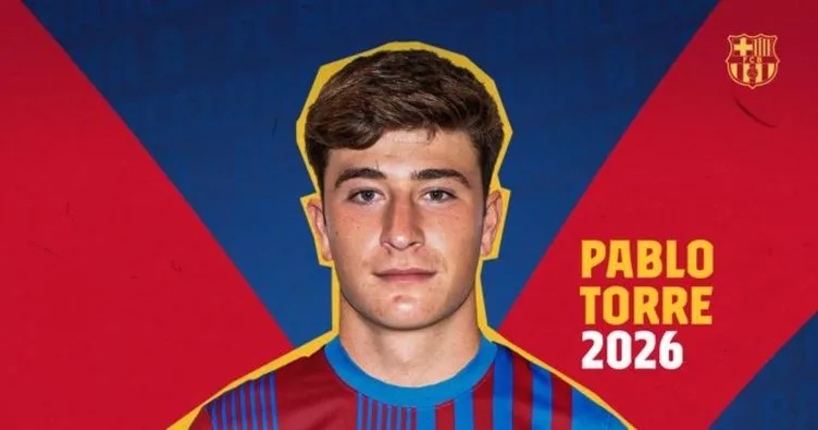 Barcelona, 18 yaşındaki Pablo Torre’yi transfer etti!