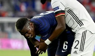Almanya-Fransa maçında ısırık skandalı! Rüdiger Pogba’yı ısırdı...