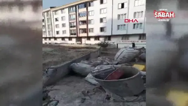 İstanbul Esenyurt'ta aniden bastıran yağmur su baskınlarına neden oldu | Video