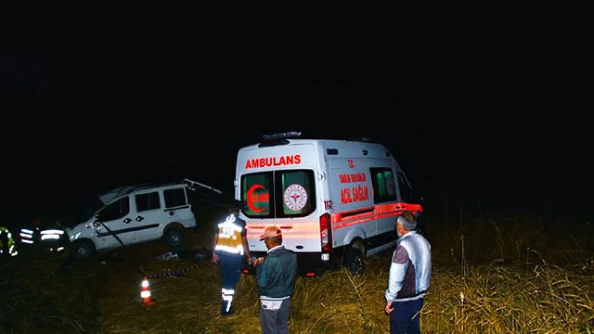 Sivas'ta feci kaza: 1 ölü, 5 yaralı