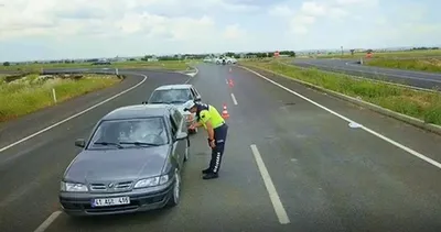 Şanlıurfa’da trafik havadan denetlendi