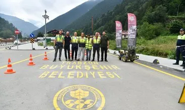 Uzungöl yolu yenilendi #trabzon