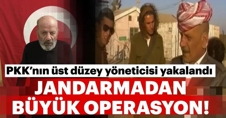 PKK’nın üst düzey yöneticisi yakalandı!