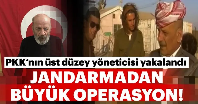 PKK'nın üst düzey yöneticisi yakalandı!