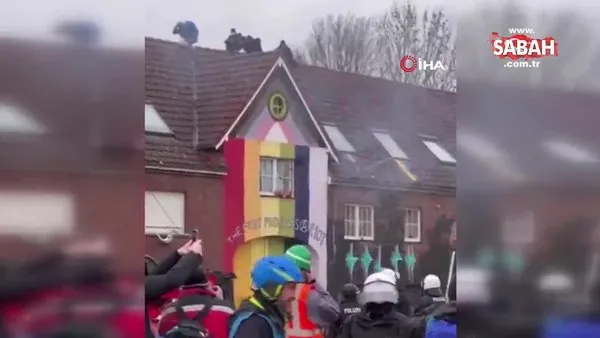 Lützerath köyündeki çevrecilerin büyük kısmı köyden tahliye edildi | Video