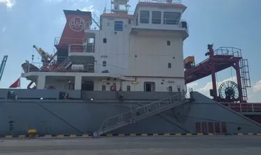 Mısır yüklü Ukrayna gemisi Kocaeli’nde #kocaeli