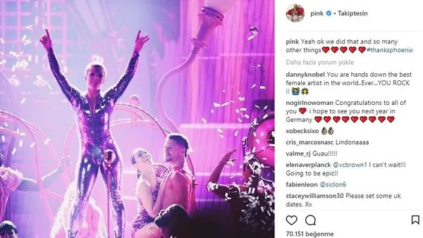Ünlü isimlerin Instagram paylaşımları (02.03.2018)