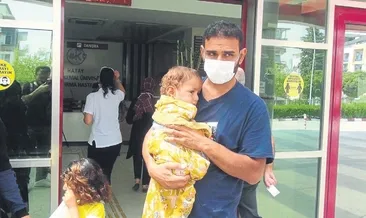 Muhammed bebek tedavi altına alındı