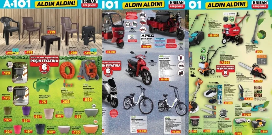YENİ HAFTA! A101 aktüel katalog 9 Nisan 2026: Aldın Aldın indirimlerinde neler var?
