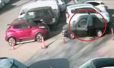 Merhametli hırsız önce bir vatandaşa yardım etti ardından otomobil çaldı