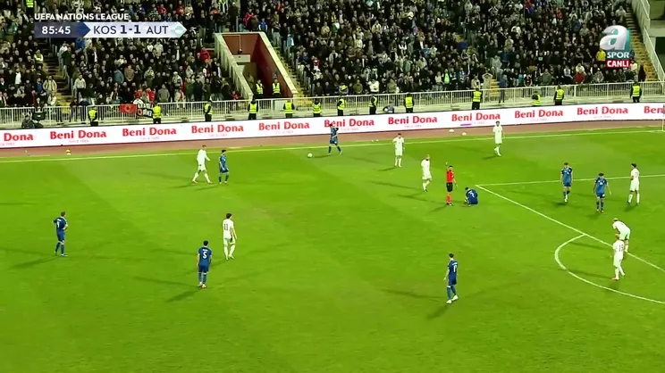 TIKLA İZLE | Kosova'da Milot Rashica sakatlandı!