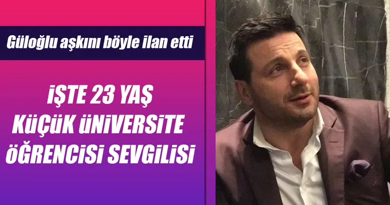 İşte Davut Güloğlu’nun 23 yaş küçük sevgilisi