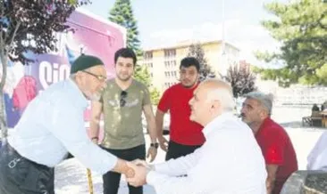 Kızılcahamam’da meydan sohbeti