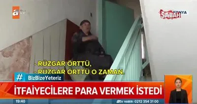 Konyalı 80 yaşındaki Ayşe Teyze’nin itfaiye ekiplerine para vererek böyle etli ekmek ısmarlamaya çalıştı | Video