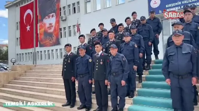 Kırşehir’de engelli gençlerin askerlik heyecanı