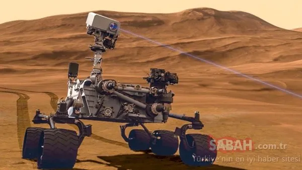 Mars'taki Curiosity'den 360 derecelik özçekim!