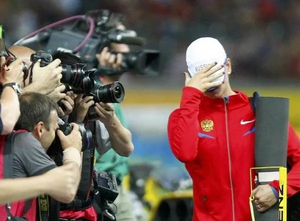 Isınbayeva sıfır çekti