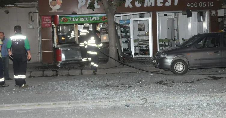 Eskişehir’de tavukçu dükkanında patlama: 2 yaralı