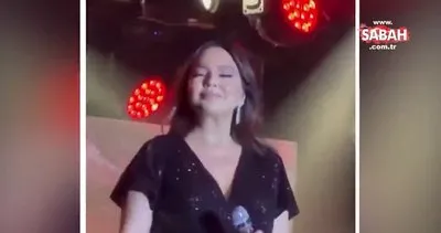 Ebru Gündeş, Iraklı sevgilisi Rassan Khoshnaw’nun hediyesi 33 milyon TL’lik tektaşla sahnede… | Video
