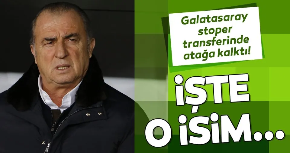 Galatasaray stoper transferinde atağa kalktı! İşte o isim...