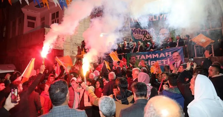 Şanlıurfa’da vatandaşlardan AK Parti’ye destek