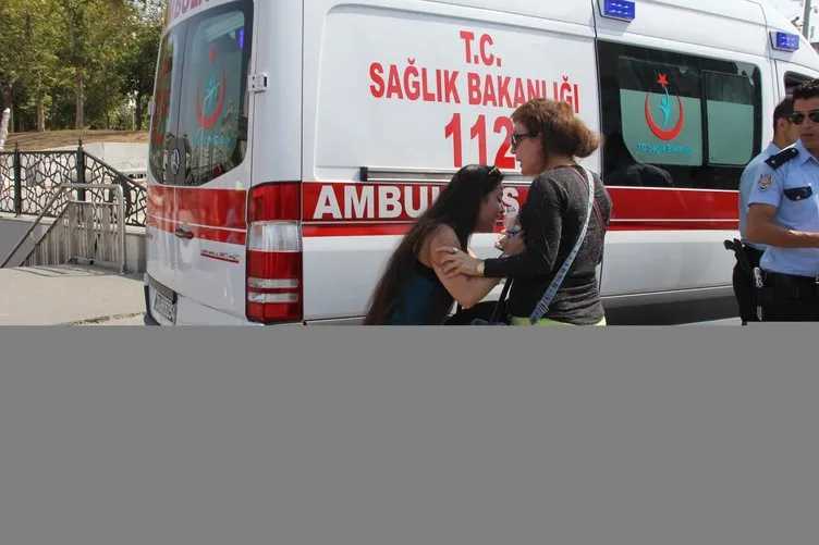 Taksim Metrosu’nda yürüyen merdiven kazası