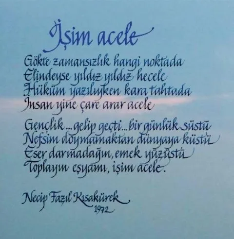 Türk edebiyatının üstadı ve bir dava adamı: Necip Fazıl Kısakürek