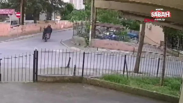 İstanbul Kadıköy'de 100 TL'lik motosikleti 30 saniyede böyle çaldılar