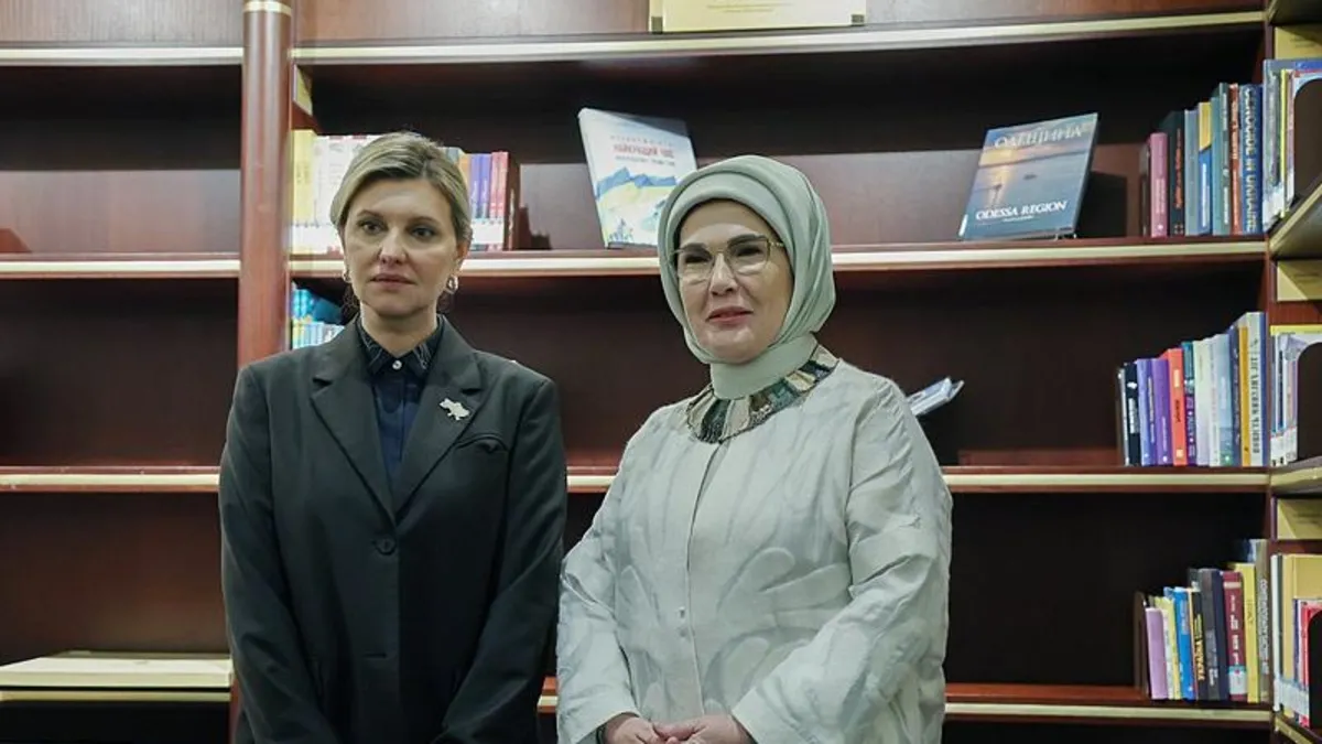 Emine Erdoğan'dan Türkiye-Ukrayna ilişkilerine dair paylaşım