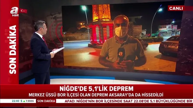 Son dakika! A Haber, depremin merkezi Niğde'nin Bor ilçesinde! İşte son gelişmeler | Video
