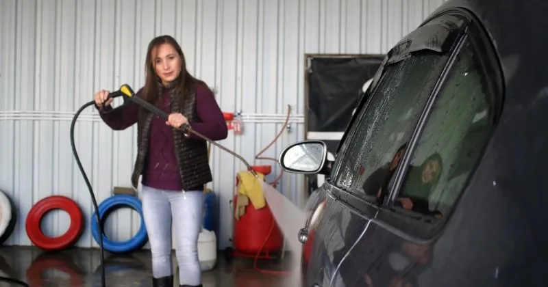 oto yikama isinin patronu oldu