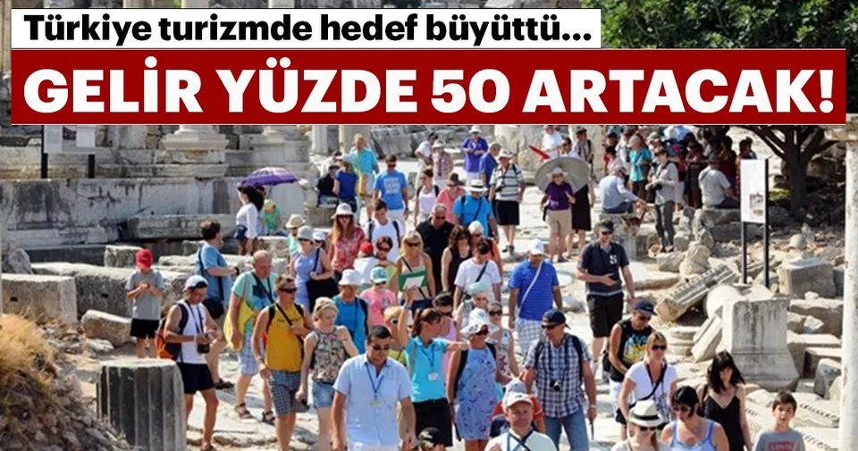 Turizm Planiyla Gelir 50 Artacak Son Dakika Haberler