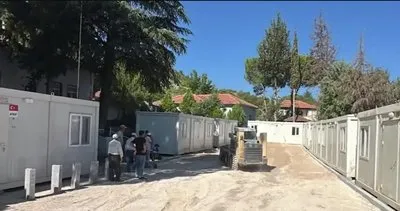 Deprem bölgesinde konteyner seferberliği #balikesir