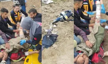 Konya’da korkunç olay: Ayaklarını çapa motoruna kaptırdı