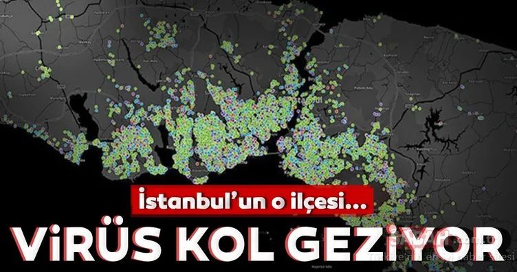 İstanbul’un o ilçesinde corona virüs resmen kol geziyor