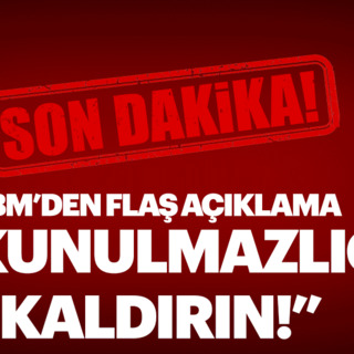 Son dakika! BM'den flaş çağrı: Dokunulmazlığı kaldırılsın