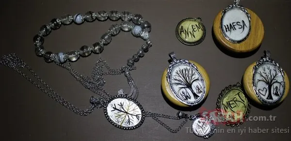 Oglunun Sacindan Kolye Yapmisti Simdi Siparislere Yetisemiyor Galeri Ekonomide Bugun