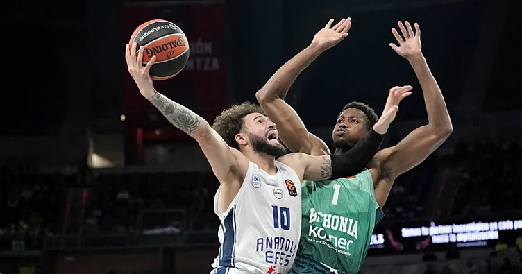 Basketbol Avrupa Ligi: Anadolu Efes, Baskonia’ya mağlup!