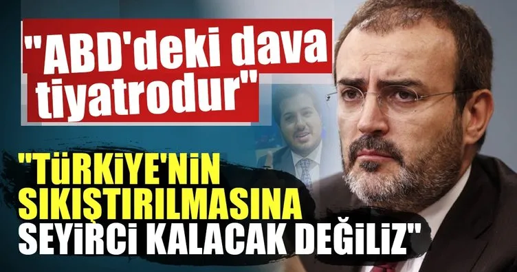 Mahir Ünal`dan Zarrab açıklaması
